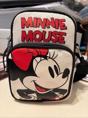 Primark Minnie Mouse Red Black White Crossbody Bag